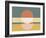 Geometric Sunrise I-Eline Isaksen-Framed Art Print