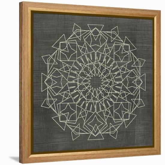 Geometric Tile I-Chariklia Zarris-Framed Stretched Canvas