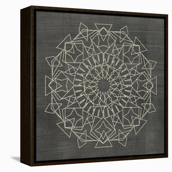 Geometric Tile I-Chariklia Zarris-Framed Stretched Canvas