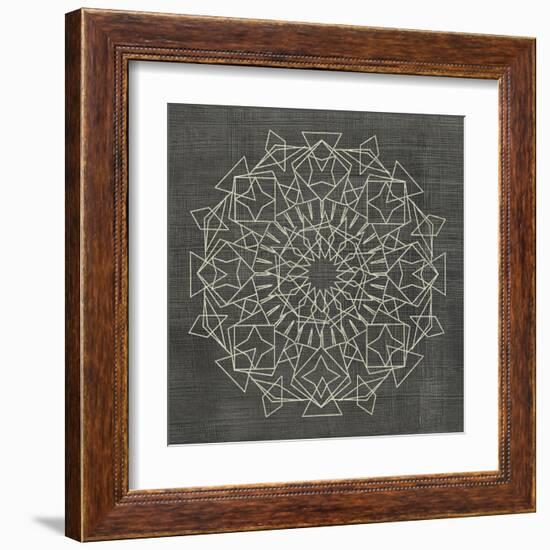 Geometric Tile I-Chariklia Zarris-Framed Art Print