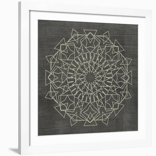 Geometric Tile I-Chariklia Zarris-Framed Art Print