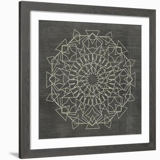 Geometric Tile I-Chariklia Zarris-Framed Art Print