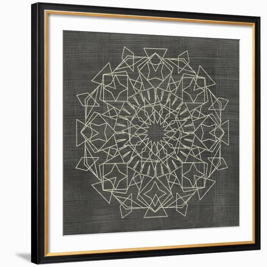 Geometric Tile I-Chariklia Zarris-Framed Art Print