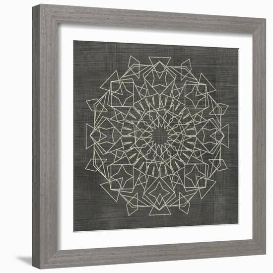 Geometric Tile I-Chariklia Zarris-Framed Art Print