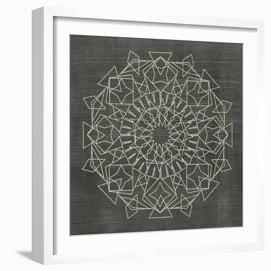 Geometric Tile I-Chariklia Zarris-Framed Art Print