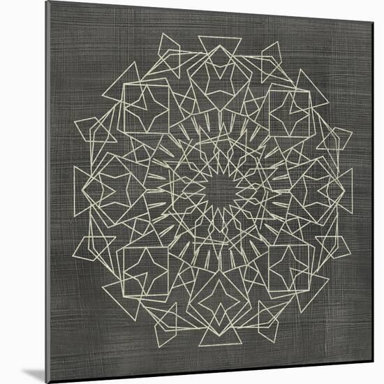 Geometric Tile I-Chariklia Zarris-Mounted Art Print