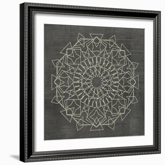 Geometric Tile I-Chariklia Zarris-Framed Art Print