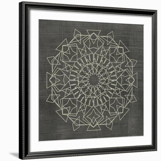 Geometric Tile I-Chariklia Zarris-Framed Giclee Print