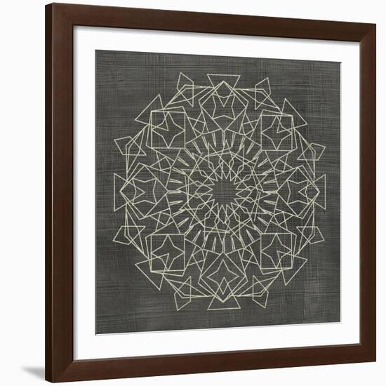 Geometric Tile I-Chariklia Zarris-Framed Giclee Print