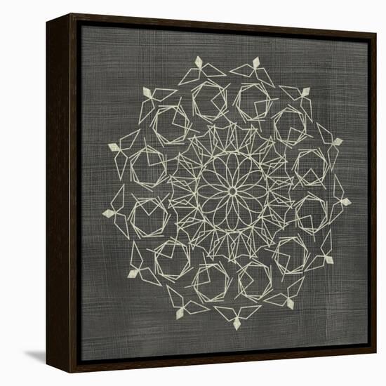 Geometric Tile III-Chariklia Zarris-Framed Stretched Canvas