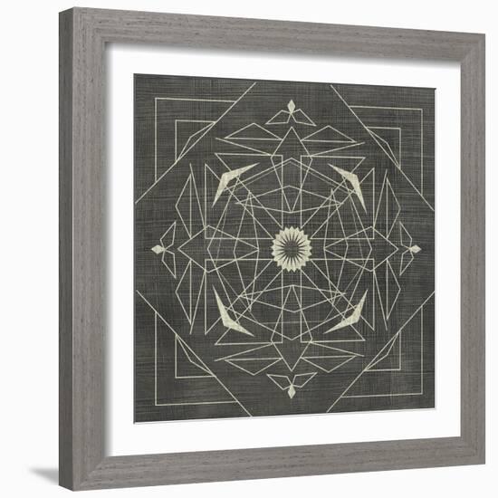 Geometric Tile IX-Chariklia Zarris-Framed Art Print