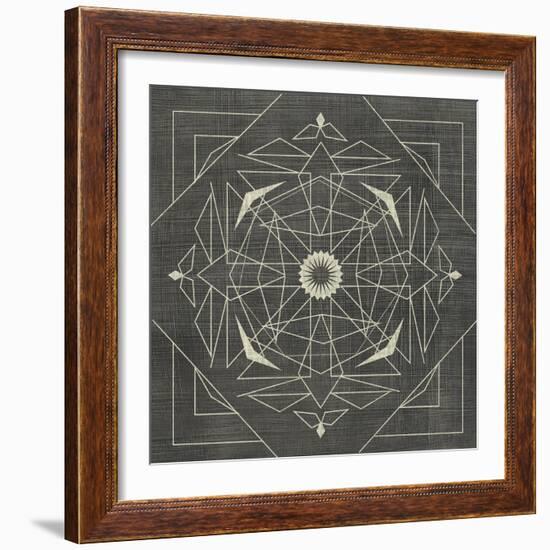 Geometric Tile IX-Chariklia Zarris-Framed Art Print