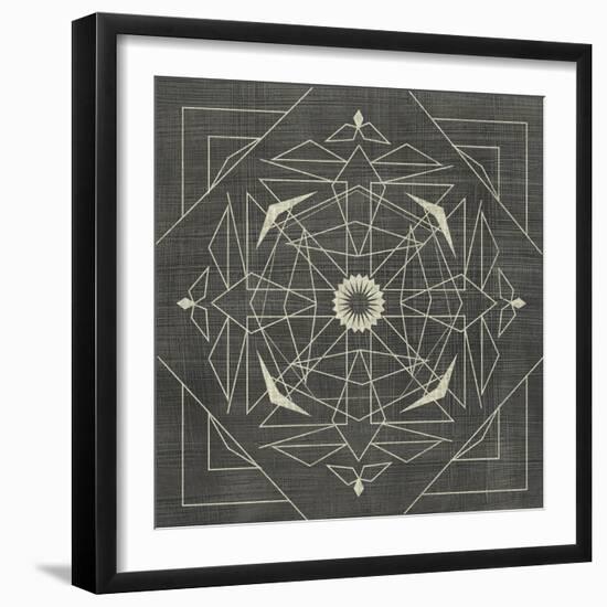 Geometric Tile IX-Chariklia Zarris-Framed Art Print