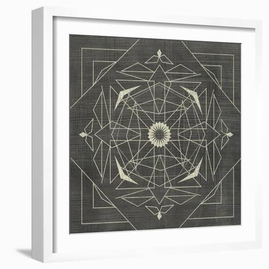 Geometric Tile IX-Chariklia Zarris-Framed Art Print