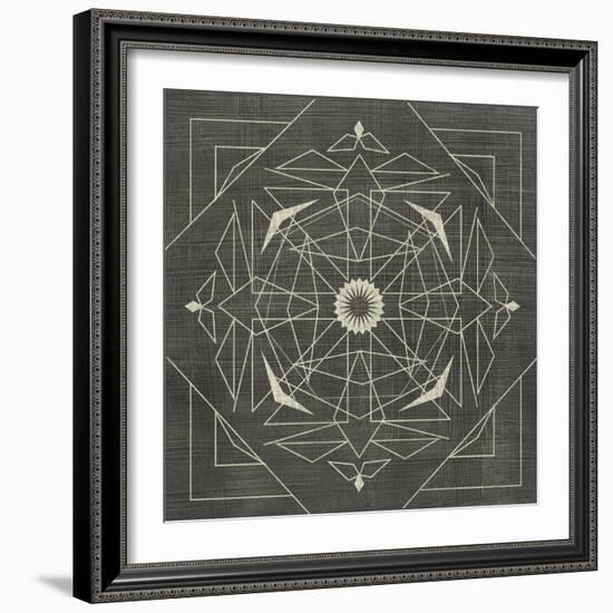 Geometric Tile IX-Chariklia Zarris-Framed Art Print