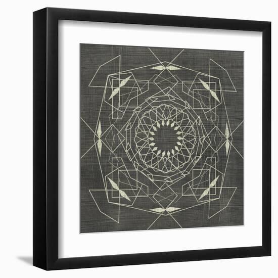 Geometric Tile V-Chariklia Zarris-Framed Art Print