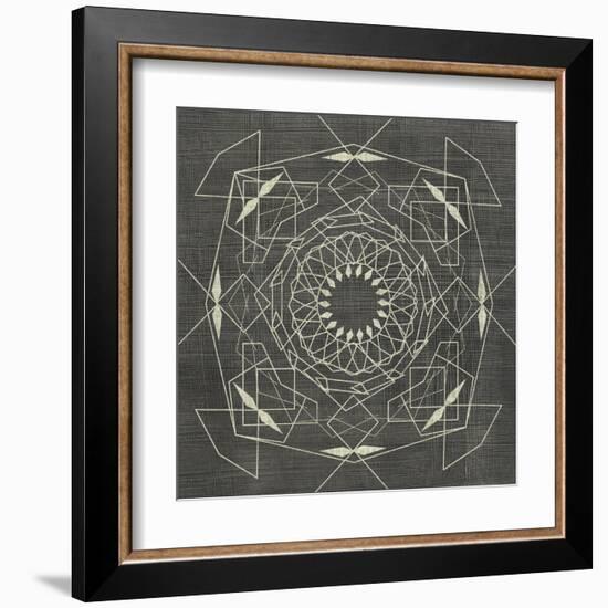 Geometric Tile V-Chariklia Zarris-Framed Art Print