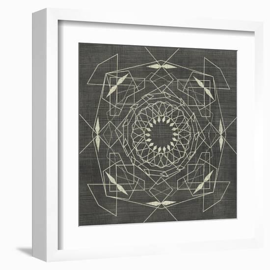 Geometric Tile V-Chariklia Zarris-Framed Art Print