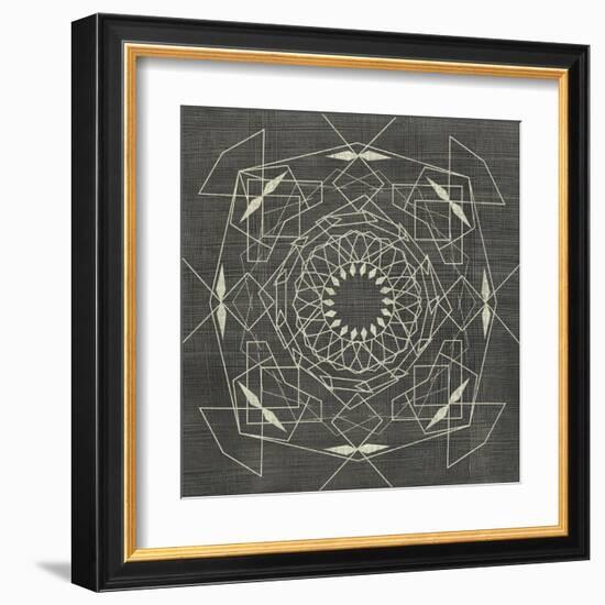 Geometric Tile V-Chariklia Zarris-Framed Art Print