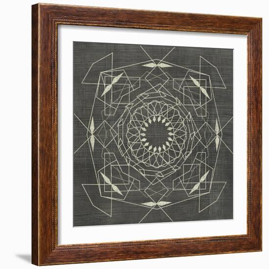 Geometric Tile V-Chariklia Zarris-Framed Art Print