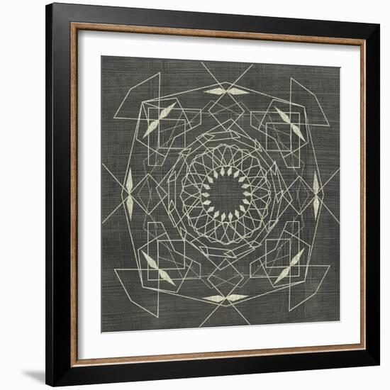 Geometric Tile V-Chariklia Zarris-Framed Art Print