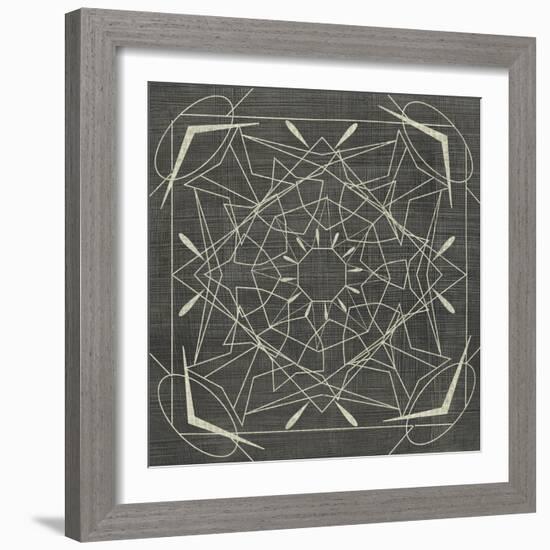 Geometric Tile VII-Chariklia Zarris-Framed Art Print