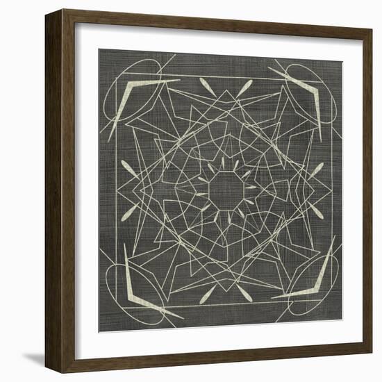 Geometric Tile VII-Chariklia Zarris-Framed Art Print