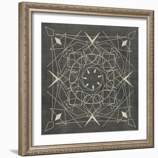 Geometric Tile VIII-Chariklia Zarris-Framed Art Print