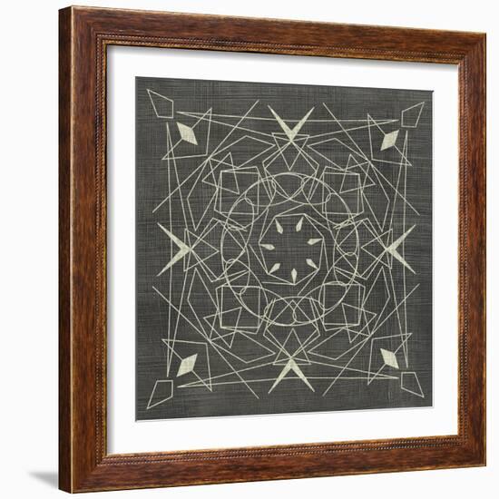 Geometric Tile VIII-Chariklia Zarris-Framed Art Print