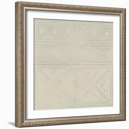 Geometric Tone on Tone I-Kathrine Lovell-Framed Art Print