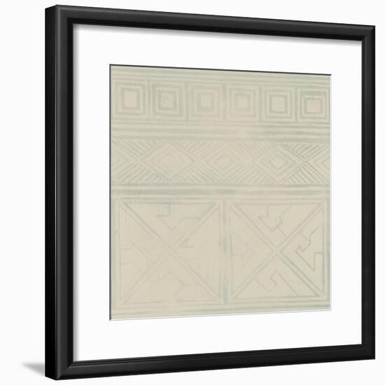Geometric Tone on Tone I-Kathrine Lovell-Framed Art Print