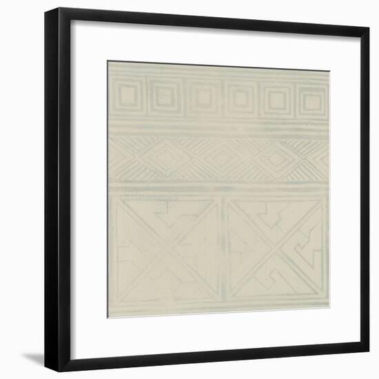 Geometric Tone on Tone I-Kathrine Lovell-Framed Art Print