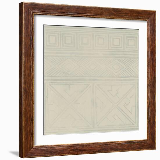 Geometric Tone on Tone I-Kathrine Lovell-Framed Art Print