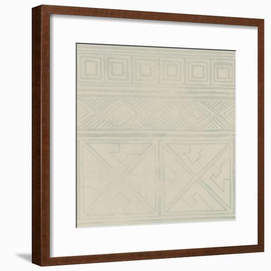 Geometric Tone on Tone I-Kathrine Lovell-Framed Art Print