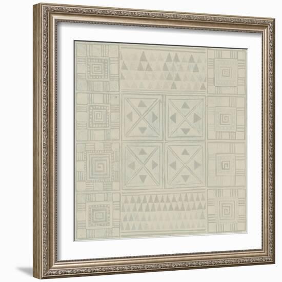 Geometric Tone on Tone II-Kathrine Lovell-Framed Art Print