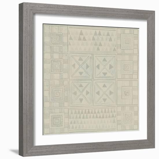 Geometric Tone on Tone II-Kathrine Lovell-Framed Art Print