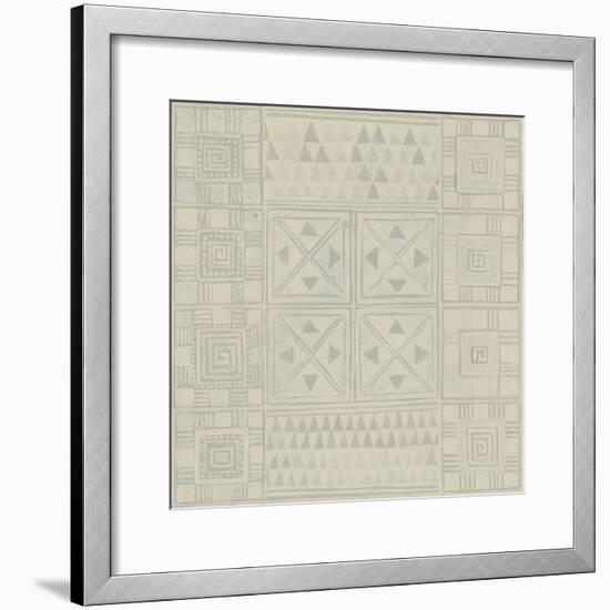 Geometric Tone on Tone II-Kathrine Lovell-Framed Art Print