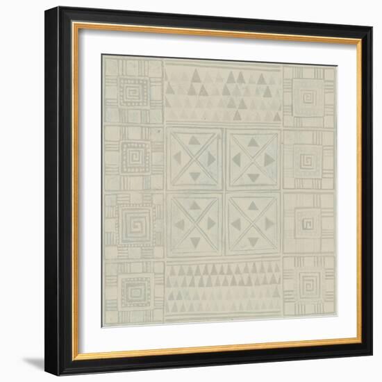 Geometric Tone on Tone II-Kathrine Lovell-Framed Art Print