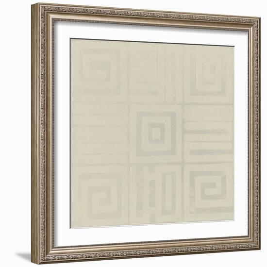 Geometric Tone on Tone III-Kathrine Lovell-Framed Art Print