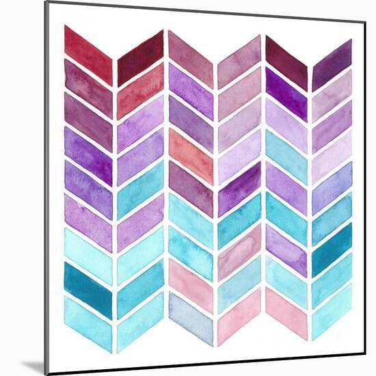 Geometric Trance I-Regina Moore-Mounted Art Print