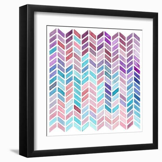 Geometric Trance II-Regina Moore-Framed Art Print