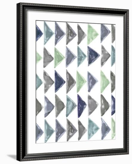 Geometric Trance-Lottie Fontaine-Framed Giclee Print