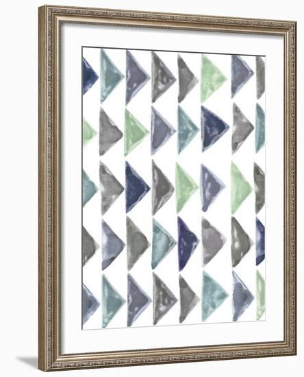 Geometric Trance-Lottie Fontaine-Framed Giclee Print