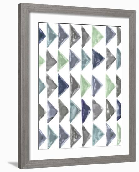 Geometric Trance-Lottie Fontaine-Framed Giclee Print