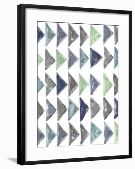 Geometric Trance-Lottie Fontaine-Framed Giclee Print