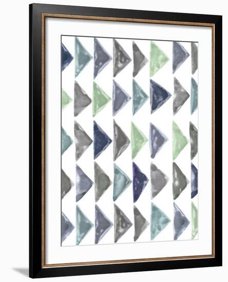 Geometric Trance-Lottie Fontaine-Framed Giclee Print