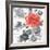 Geometric Watercolor Floral I-Danhui Nai-Framed Art Print