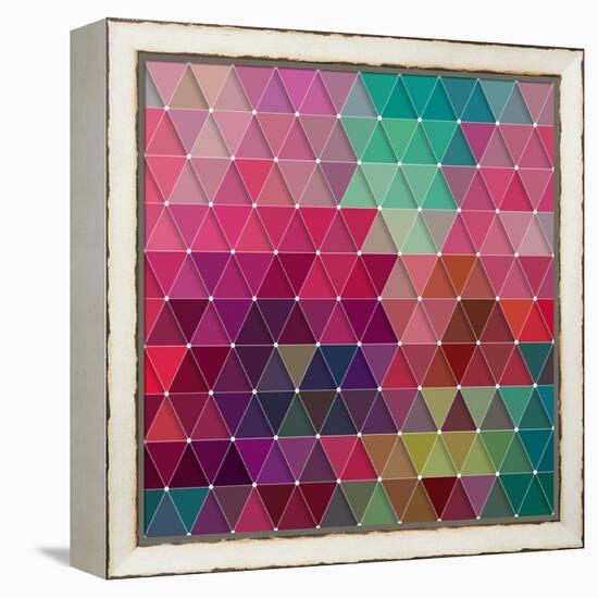 Geometric-Maksim Krasnov-Framed Stretched Canvas