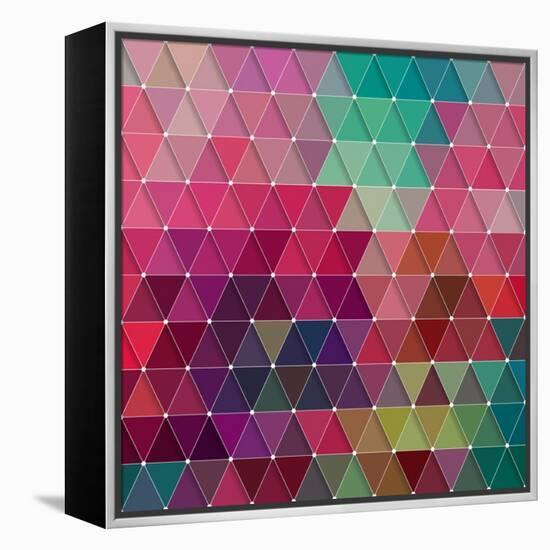 Geometric-Maksim Krasnov-Framed Stretched Canvas