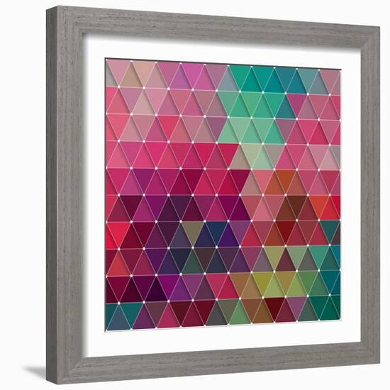 Geometric-Maksim Krasnov-Framed Premium Giclee Print